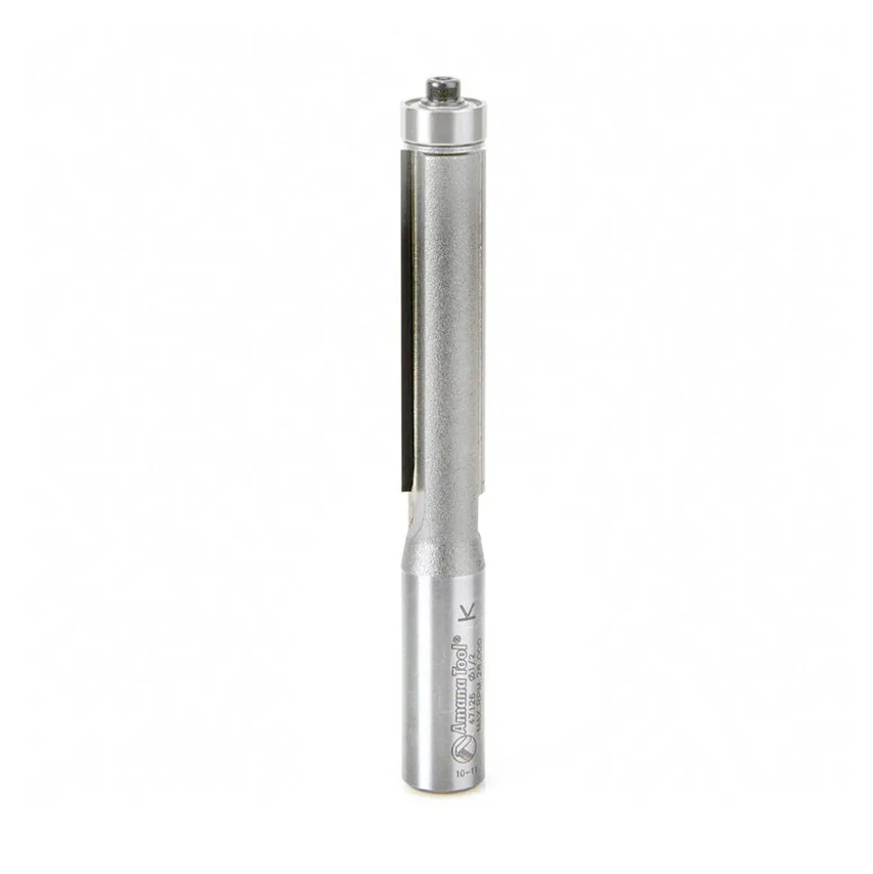 1/2" Dia, 2" LOC, 2 Flute Carbide-Tipped Edge Profile Flush Trim Router Bit