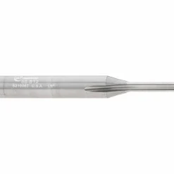 1/8" Dia, 1/2" LOC, 2 Flute Square End Double Edge Router Bit