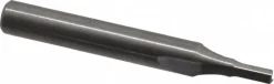 1/8" Dia, 1/4" LOC, 2 Flute Square End Double Edge Router Bit