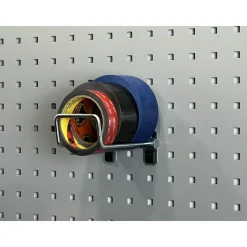 1/4" Dia, 5" Long Double Closed End Loop Pegboard Hook