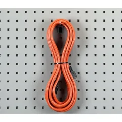 1/4" Dia, 3" Long Single Angled End Pegboard Hook