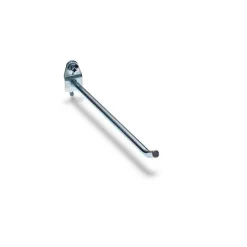 1/4" Dia, 6" Long Single Angled End Pegboard Hook