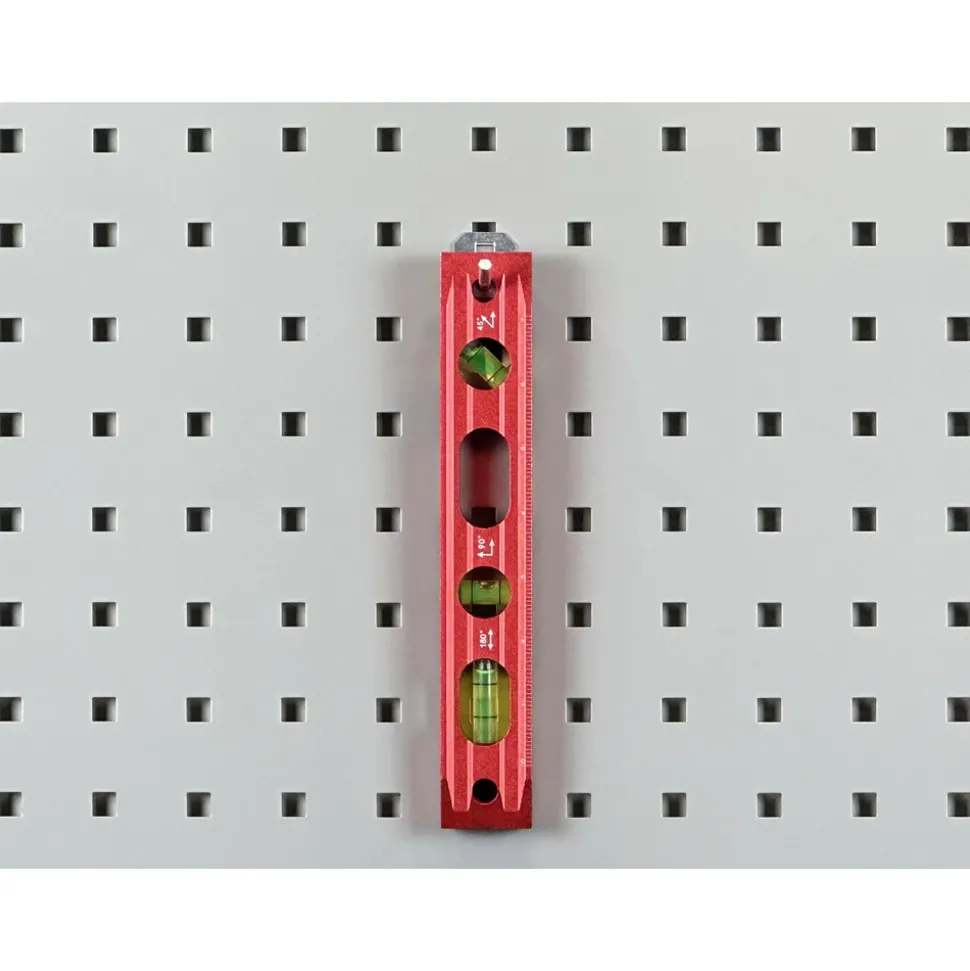 3/16" Dia, 1" Long Single Angled End Pegboard Hook