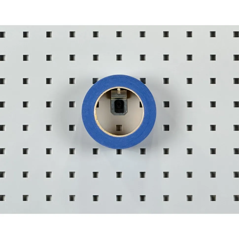 3/16" Dia, 1" Long Single Angled End Pegboard Hook