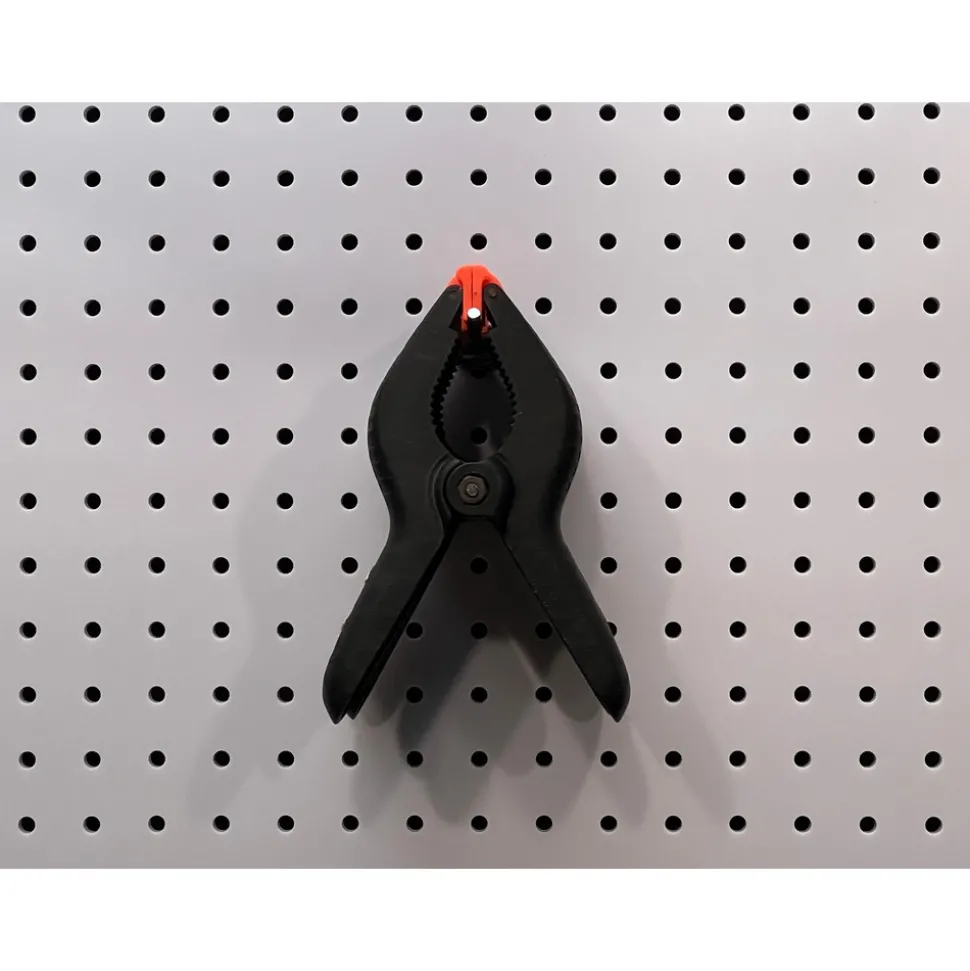 3/16" Dia, 4" Long Single Angled End Pegboard Hook