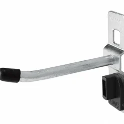 5/32" Dia, 2-3/8" Long Single Angled End Pegboard Hook