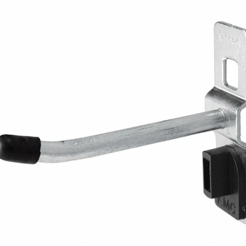 5/32" Dia, 2-3/8" Long Single Angled End Pegboard Hook