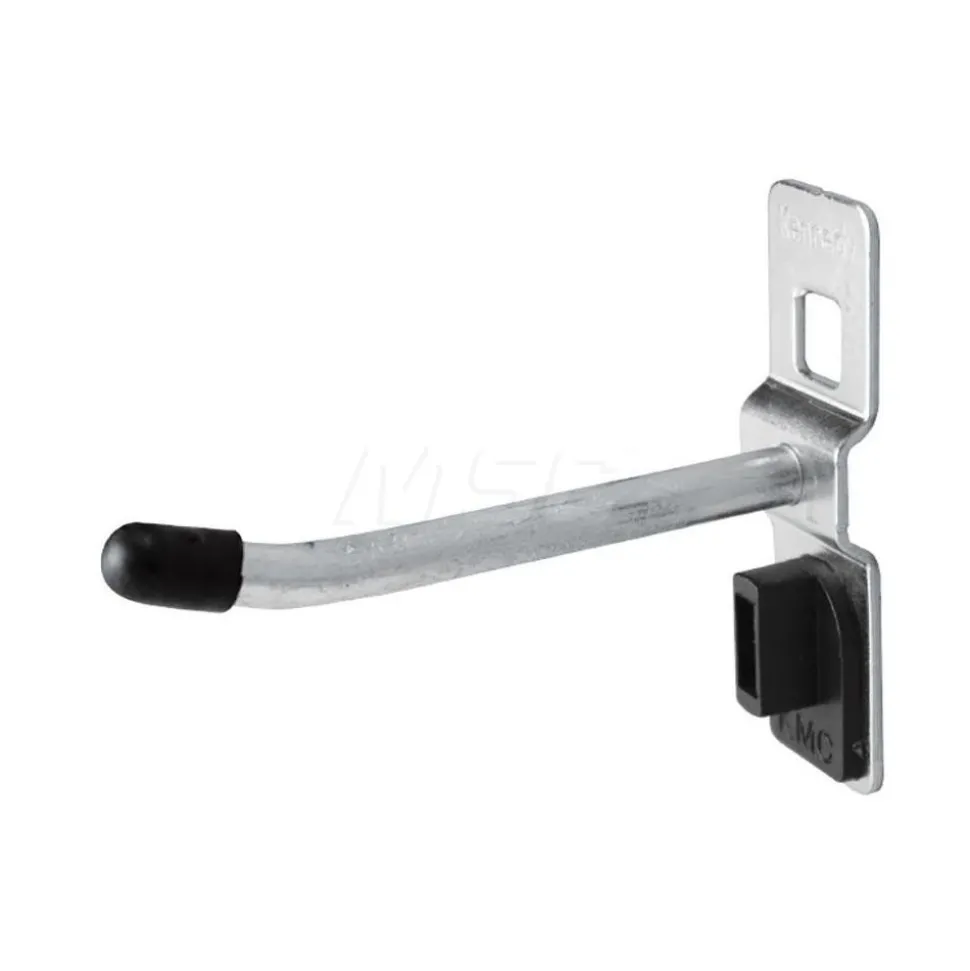 5/32" Dia, 2-3/8" Long Single Angled End Pegboard Hook