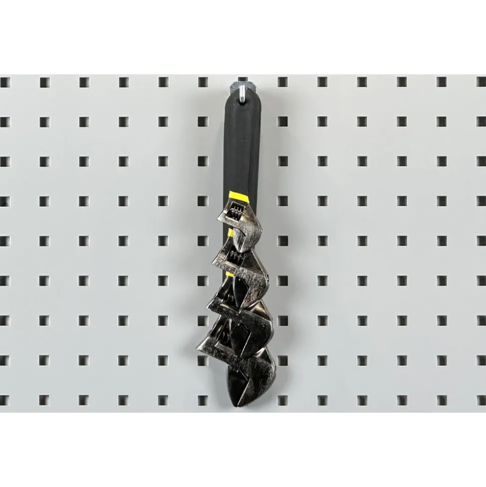 3/16" Dia, 2" Long Single Angled End Pegboard Hook