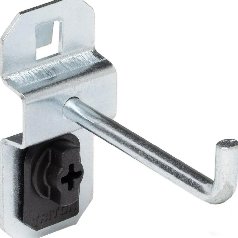 3/16" Dia, 2" Long Single Angled End Pegboard Hook