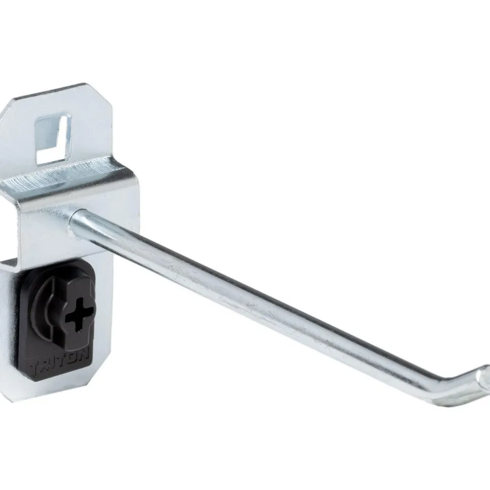 3/16" Dia, 4" Long Single Angled End Pegboard Hook