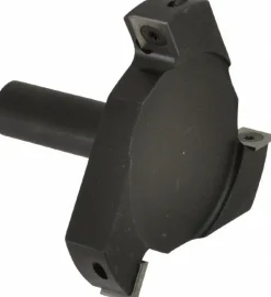 4" Dia, 1/8" Max Depth, 3/4" Shank Dia, Indexable Spoilboard Surface Insert Cutter