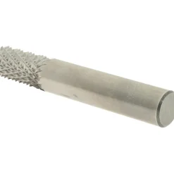 Diamond-Pattern Router Bit: 1/2" Dia, 1" LOC, 1/2" Shank Dia, Fishtail Point End