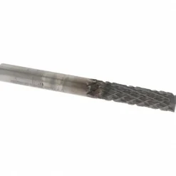 Diamond-Pattern Router Bit: 3/16" Dia, 3/4" LOC, 3/16" Shank Dia, End Mill End