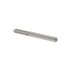Diamond-Pattern Router Bit: 1/4" Dia, 3/4" LOC, 1/4" Shank Dia, End Mill End