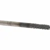 Diamond-Pattern Router Bit: 3/16" Dia, 9/16" LOC, 3/16" Shank Dia, End Mill End