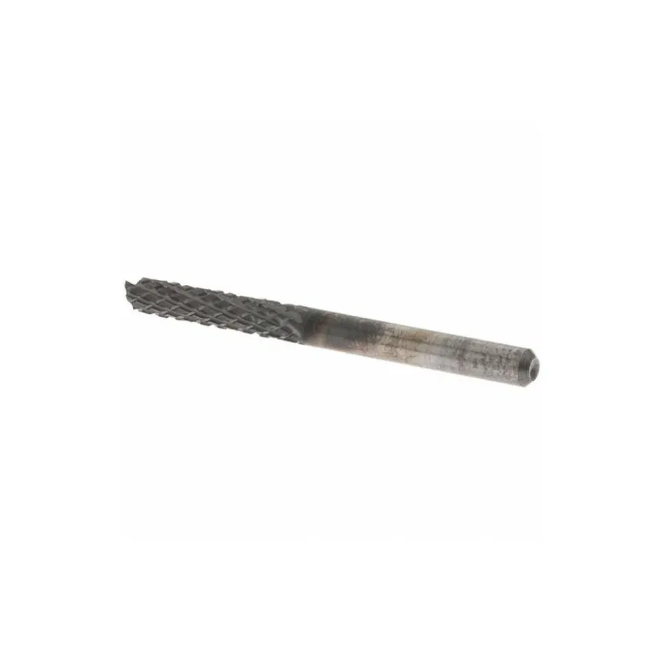 Diamond-Pattern Router Bit: 1/8" Dia, 1/2" LOC, 1/8" Shank Dia, End Mill End