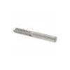 Diamond-Pattern Router Bit: 1/4" Dia, 3/4" LOC, 1/4" Shank Dia, End Mill End