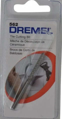 Diamond-Pattern Router Bit: 1/8" Dia, 1/8" Shank Dia, Ball End