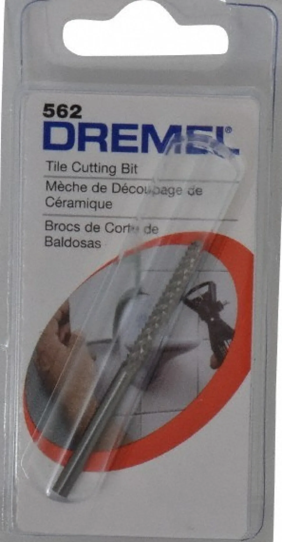 Diamond-Pattern Router Bit: 1/8" Dia, 1/8" Shank Dia, Ball End