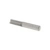 Diamond-Pattern Router Bit: 3/8" Dia, 1" LOC, 3/8" Shank Dia, End Mill End