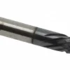 Diamond-Pattern Router Bit: 1/8" Dia, 1/2" LOC, 1/8" Shank Dia, Drill Point End