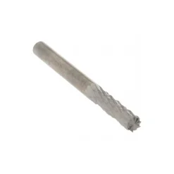 Diamond-Pattern Router Bit: 1/8" Dia, 1/2" LOC, 1/8" Shank Dia, End Mill End