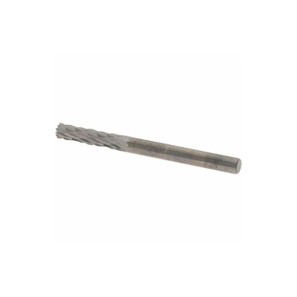 Diamond-Pattern Router Bit: 1/8" Dia, 1/2" LOC, 1/8" Shank Dia, End Mill End