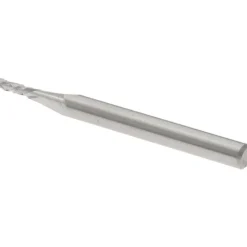 Diamond-Pattern Router Bit: 1/16" Dia, 3/16" LOC, 1/8" Shank Dia, End Mill End