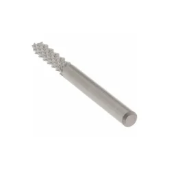 Diamond-Pattern Router Bit: 1/8" Dia, 7/16" LOC, 1/8" Shank Dia, End Mill End