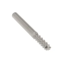 Diamond-Pattern Router Bit: 1/8" Dia, 7/16" LOC, 1/8" Shank Dia, End Mill End