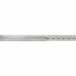Diamond-Pattern Router Bit: 1/4" Dia, 1" LOC, 1/4" Shank Dia, Drill Point End