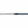 Diamond-Pattern Router Bit: 1/4" Dia, 1" LOC, 1/4" Shank Dia, End Mill End