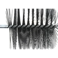 6" Dia Round, Tempered Steel Wire Chimney Brush