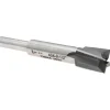 1/2" Dia, 1/4" Shank, Dia, 4 Flutes, Straight Shank, Interchangeable Pilot Counterbore
