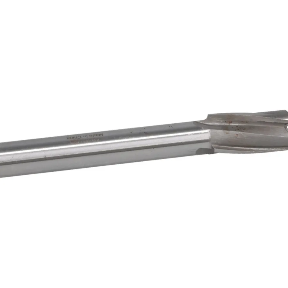 13/16" Dia, 5/8" Shank, Dia, 3 Flutes, Straight Shank, Interchangeable Pilot Counterbore