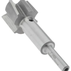 1" Dia, 1/4" Shank, Dia, 4 Flutes, Straight Shank, Interchangeable Pilot Counterbore