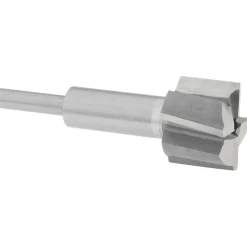 1" Dia, 1/4" Shank, Dia, 4 Flutes, Straight Shank, Interchangeable Pilot Counterbore
