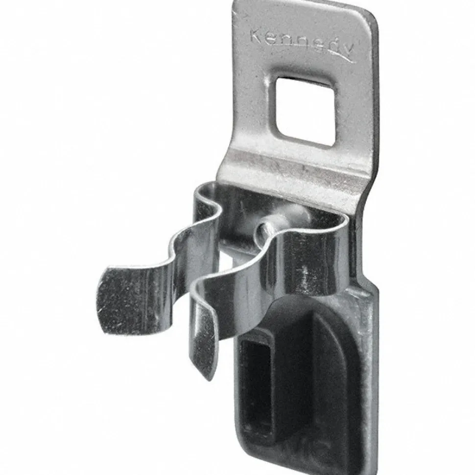 1/2" Dia, Single Spring Clip Pegboard Hook
