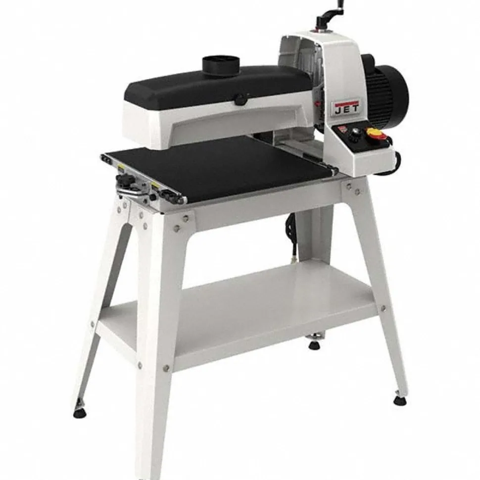 5" Dia x 16" Long, Single Phase Floor Drum Sanding Machine