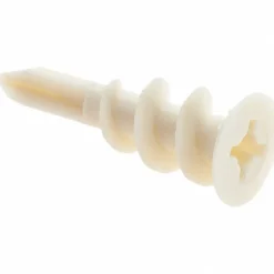 3/8" Dia x 1-5/16" OAL, Nylon Self Drilling Drywall & Hollow Wall Anchor