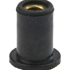 #8-32, 0.438" Dia x 0.052" Thick Flange, Rubber Insulated Rivet Nut