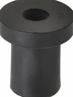 1/4-20, 0.74" Dia x 0.187" Thick Flange, Rubber Insulated Rivet Nut