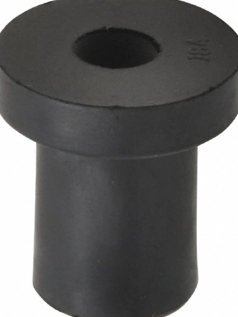 1/4-20, 0.74" Dia x 0.187" Thick Flange, Rubber Insulated Rivet Nut
