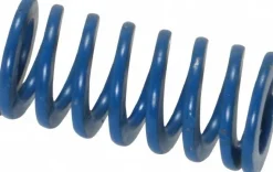 Die Spring: 1/2" Hole Dia, 9/32" Rod Dia, 1" Free Length, Blue