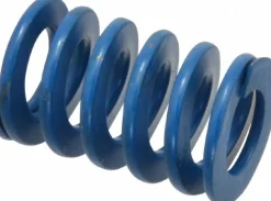 Die Spring: 1" Hole Dia, 1/2" Rod Dia, 1-1/2" Free Length, Blue