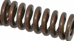 Die Spring: 1" Hole Dia, 1/2" Rod Dia, 2-1/2" Free Length, Gold