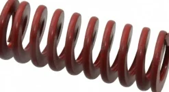 Die Spring: 1" Hole Dia, 1/2" Rod Dia, 2-1/2" Free Length, Red