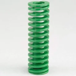 Die Spring: 1" Hole Dia, 1/2" Rod Dia, 1" Free Length, Green