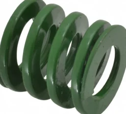 Die Spring: 1" Hole Dia, 1/2" Rod Dia, 1" Free Length, Green